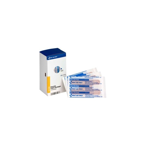 Acme United First Aid Only FAE-3008 SmartCompliance Refill Knuckle Bandages, Fabric, 10/Box FAE-3008 - main